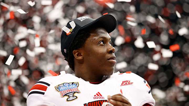 Louisville's Teddy Bridgewater surprises fan with hospital visit Louisville's Teddy Bridgewater surprises fan with hospital visit