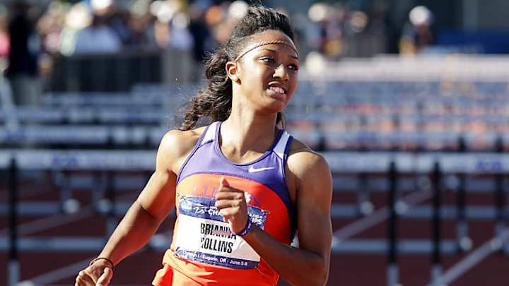 Clemson's Brianna Rollins sets record in 100m hurdles