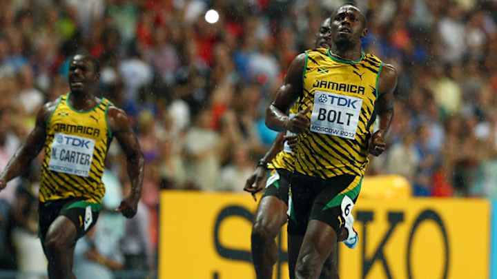 Usain Bolt reclaims 100-meter title at World Championships