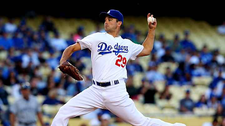 Dodgers designate injury-plagued P Ted Lilly for assignment