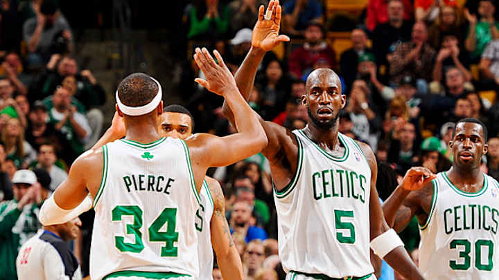 Celtics continue post-Rondo surge, top Nuggets in 3OT Celtics continue post-Rondo surge, top Nuggets in 3OT