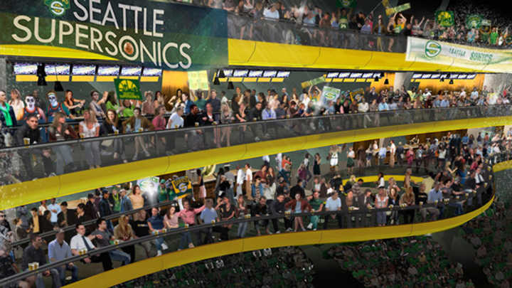 Seattle group releases artist renderings for new Sonics Arena