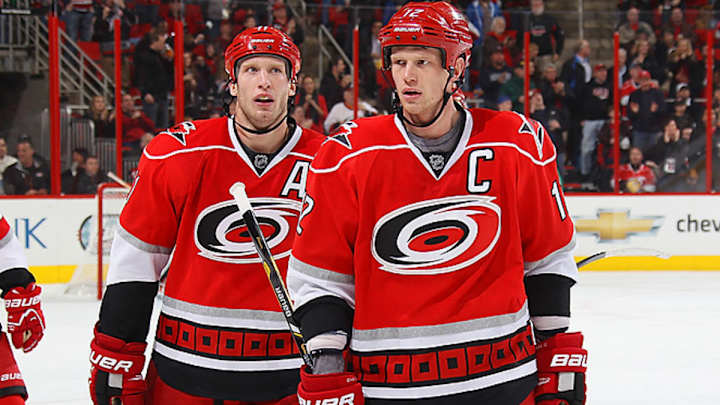 Hurricanes start all three Staal brothers Hurricanes start all three Staal brothers