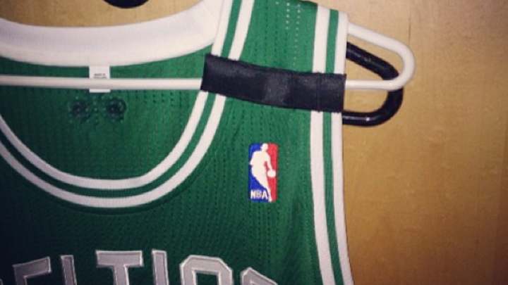 Celtics to wear black stripe on jersey to honor victims of Boston Marathon bombings