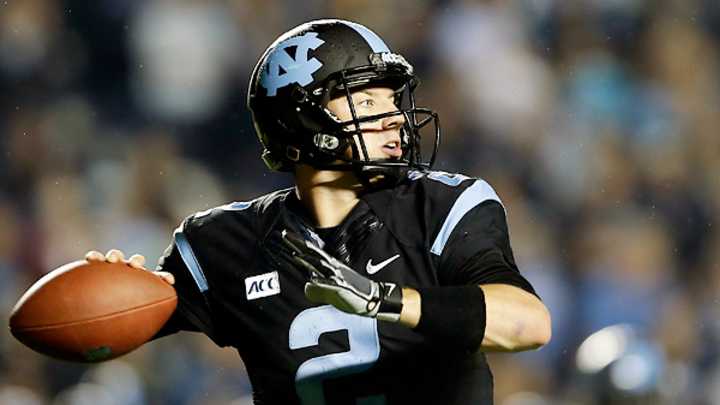 Report: Shoulder injury ends season, career of UNC quarterback Bryn Renner