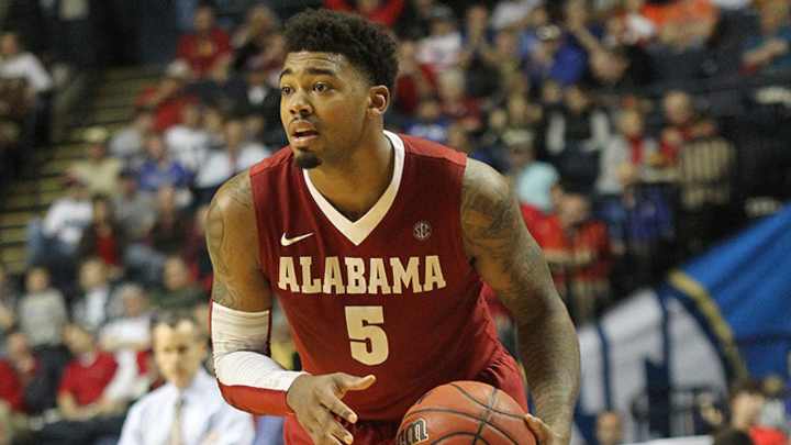 Alabama starting guard Trevor Lacey transferring
