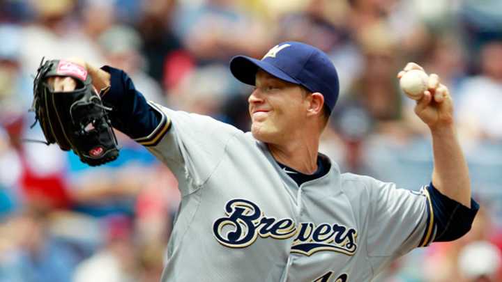 Injured Chris Narveson agrees to $840k deal with Brewers