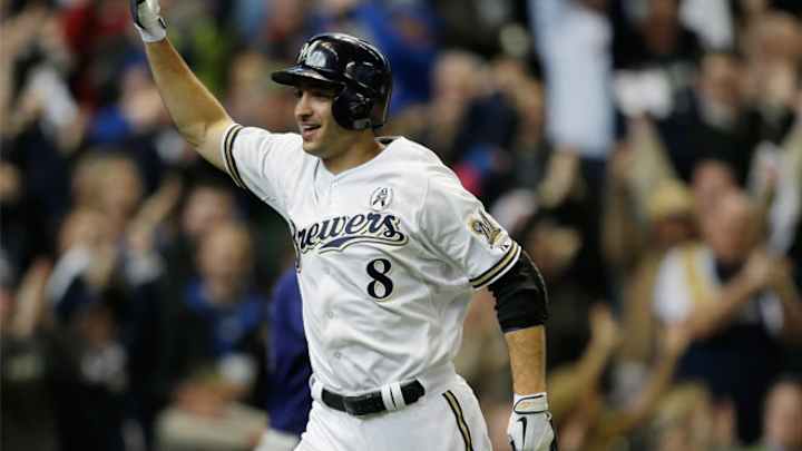 Milwaukee Brewers' Ryan Braun still out with neck issues