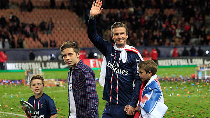 David Beckham not in PSG squad, career officially over