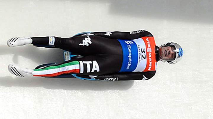 Zoggeler leads Italian luge sweep at Lake Placid