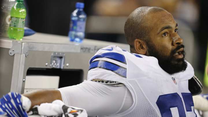 Cowboys DT Jason Hatcher blasts Tony Romo after practice audible leads to pick-six Cowboys DT Jason Hatcher blasts Tony Romo after practice audible leads to pick-six