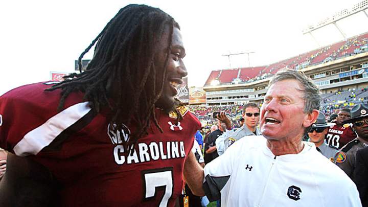 Spurrier: Clowney not quitting on his team Spurrier: Clowney not quitting on his team