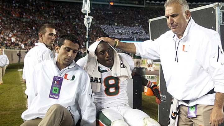 Report: Miami running back Duke Johnson out for season with broken ankle