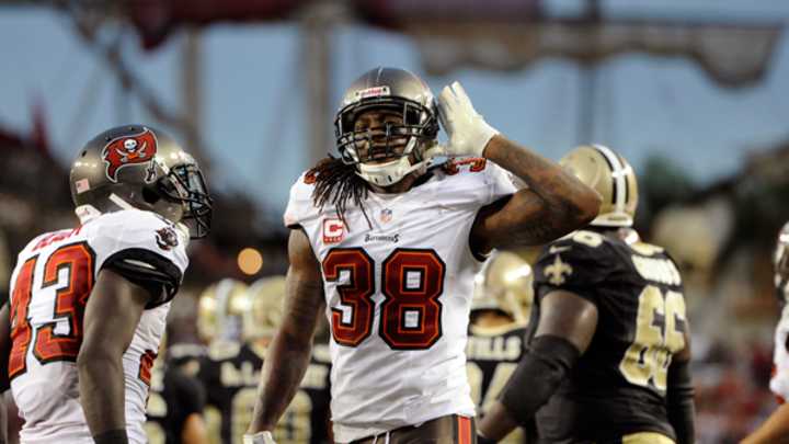 Buccaneers safety Dashon Goldson suspended by NFL for helmet-to-helmet hits