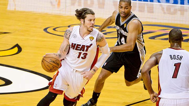Report: Heat consider moving Mike Miller into starting lineup for Game 4 against Spurs