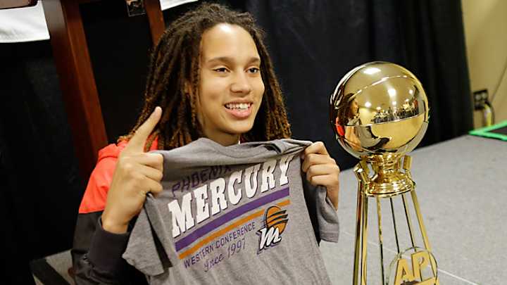 Phoenix Mercury make Brittney Griner No. 1 pick in WNBA draft