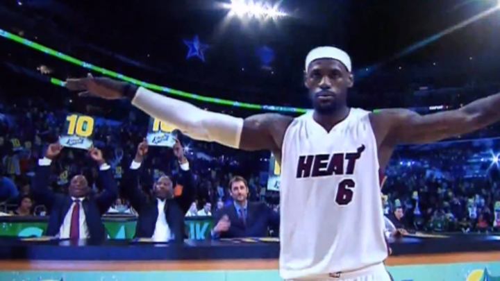 TNT montage imagines the future, depicts LeBron James in the Dunk Contest TNT montage imagines the future, depicts LeBron James in the Dunk Contest