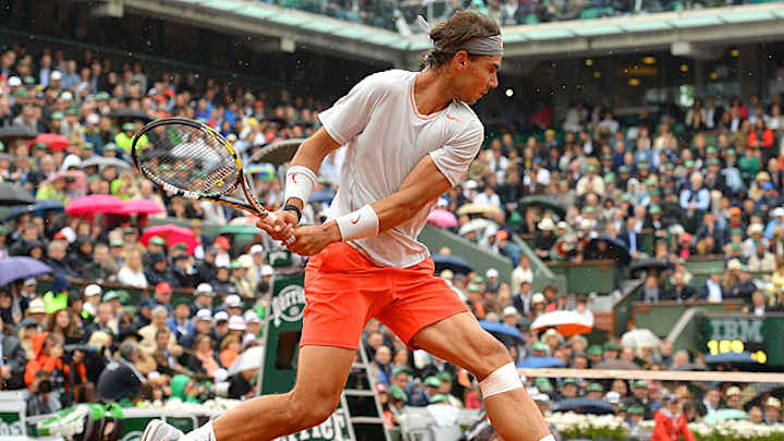 Rafael Nadal's knees play an integral part in his career