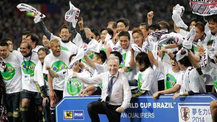 Japan becomes first team to reach 2014 World Cup