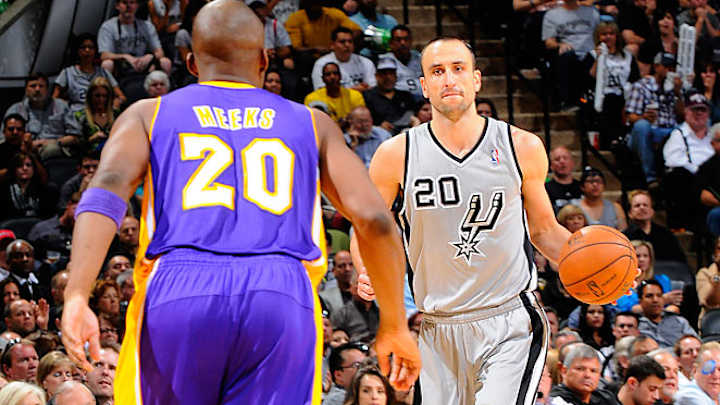 Ginobili shakes off the rust, leads Spurs to win in Game 1