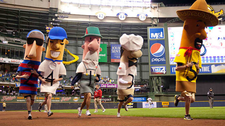 The case of the Brewers' missing encased meat mascot