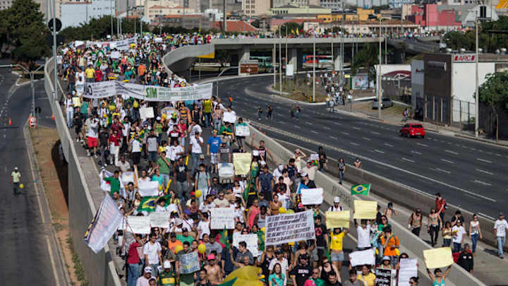 Brazil prepares for street protests at World Cup