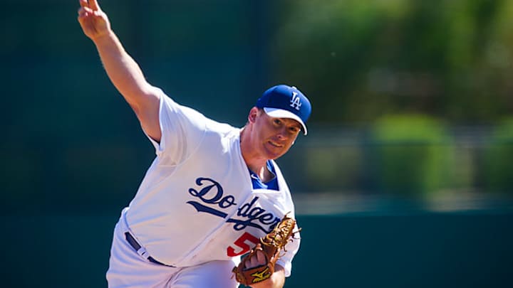 Chad Billingsley makes it through minor league game unscathed