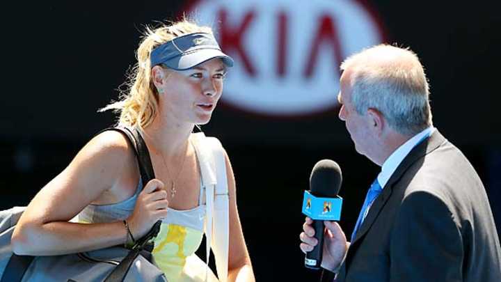Sharapova finally joins Twitter