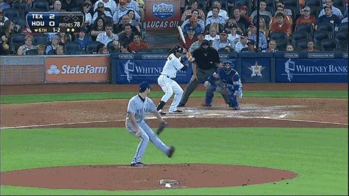 GIF: Darvish's day: Near no-hitter, catcher ejected, 15 Ks and, oh yeah, a win