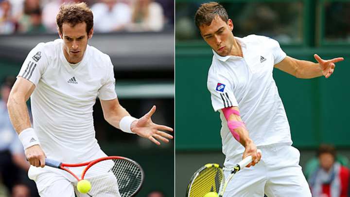 Andy Murray defeats Jerzy Janowicz to reach Wimbledon final