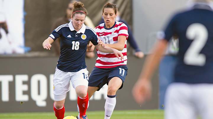 Krieger's return sparks U.S. by Scotland in Sermanni's debut