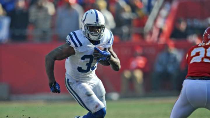 Colts RB Vick Ballard out for season after tearing ACL in knee