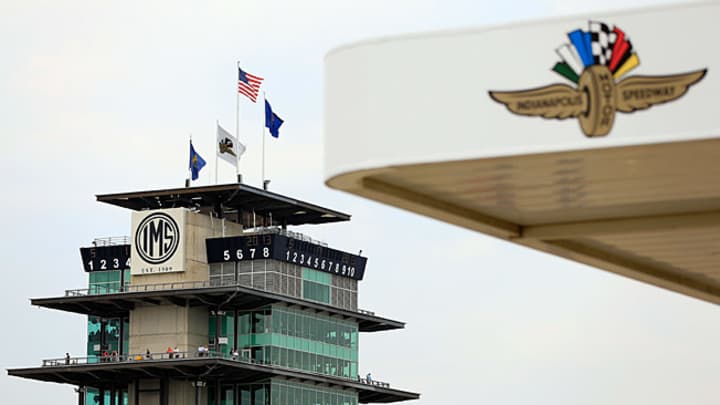 Indianapolis Motor Speedway honoring Jason Leffler