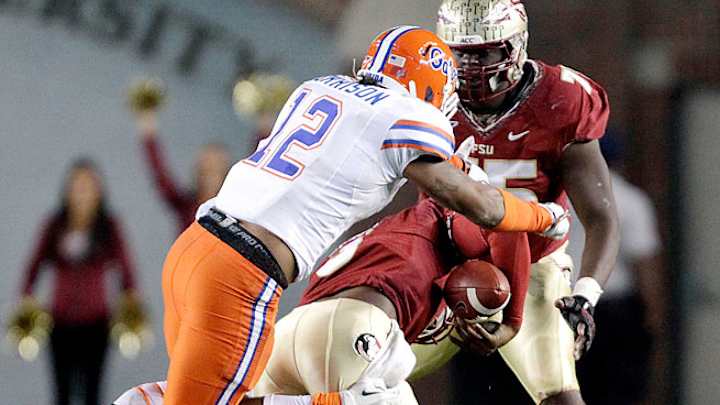 Florida's Antonio Morrison charged with simple battery