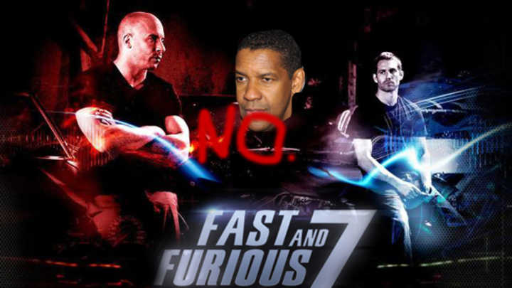 Hubristic Fool Denzel Washington Turns Down Career-Defining Role in Fast & Furious 7