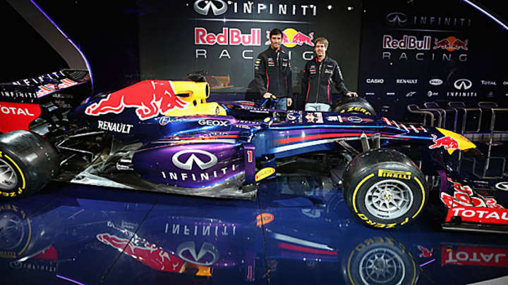 Red Bull unveils RB9 car for 2013 F1 season Red Bull unveils RB9 car for 2013 F1 season