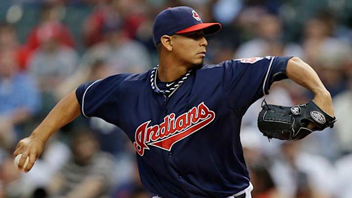 Carlos Carrasco of Indians suspended eight games