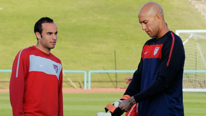 Landon Donovan, Tim Howard set for television broadcast spots Landon Donovan, Tim Howard set for television broadcast spots