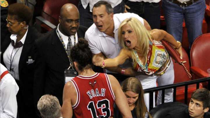 Video: Scott Foster ejects Bulls' Joakim Noah, Taj Gibson from Game 2 against Heat
