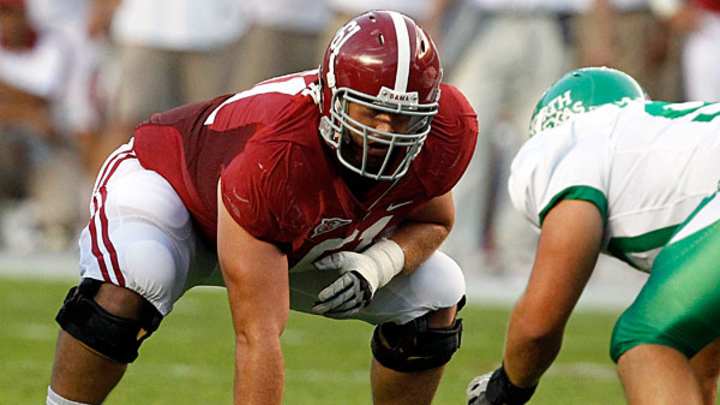 Report: Alabama's Anthony Steen had shoulder surgery, likely to miss Sugar Bowl