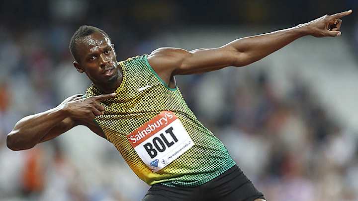 Usain Bolt stands tall ahead of track and field world champs