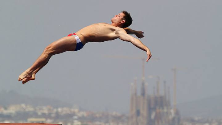 Olympic champ David Boudia leads after platform semis Olympic champ David Boudia leads after platform semis
