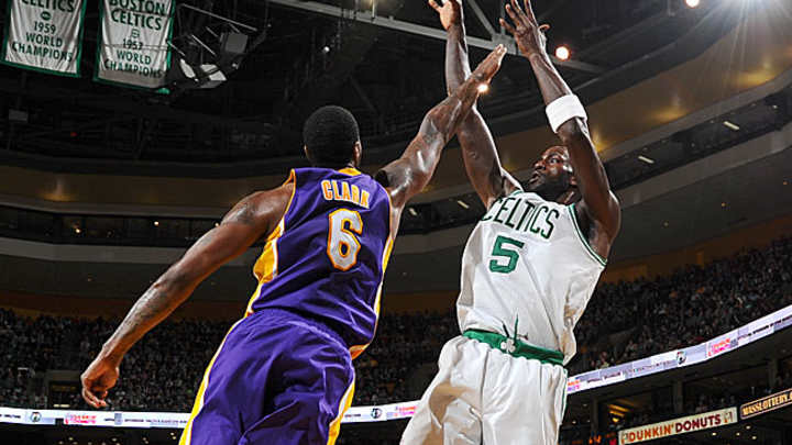 Garnett, Celtics hand Lakers demoralizing defeat