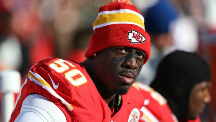Chiefs will be without LB Justin Houston, LT Branden Albert on Sunday