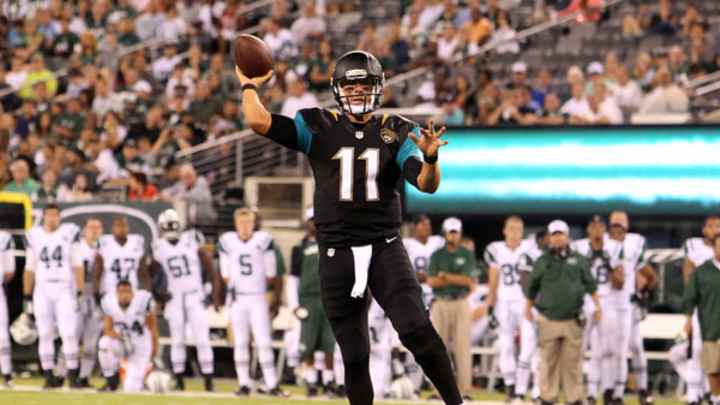 Blaine Gabbert's strong outing vs. Jets cut short by injury