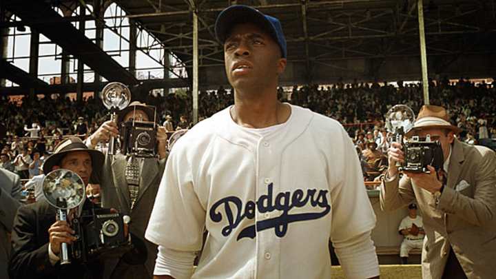 Despite strengths, 42 falls flat in retelling Jackie Robinson's story