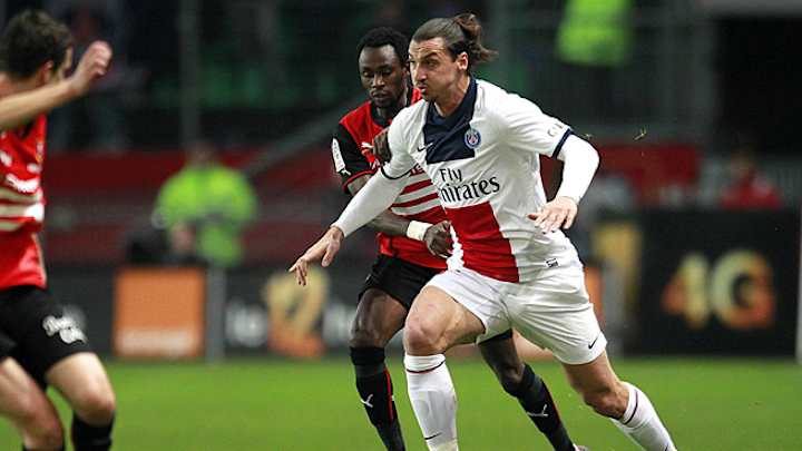 Zlatan Ibrahimovic, Edinson Cavani guide PSG to win