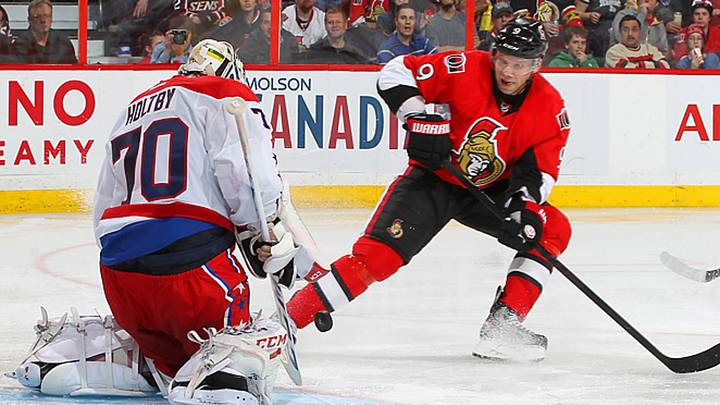 Senators win, end Caps' winning streak at eight Senators win, end Caps' winning streak at eight