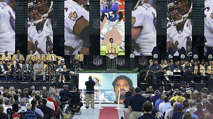 Cris Carter, Jonathan Ogden, Warren Sapp and others inducted into Hall