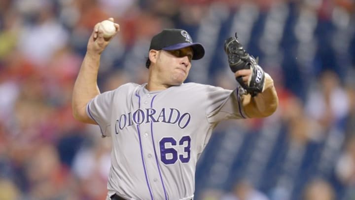 Rockies pitcher Rafael Betancourt has torn UCL in right elbow Rockies pitcher Rafael Betancourt has torn UCL in right elbow